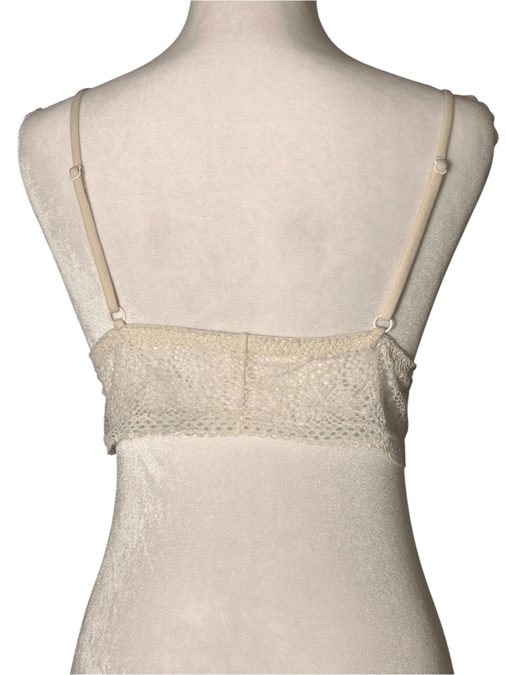 Victoria's Secret Long Line Bralette Ivory L - Picture 4 of 6